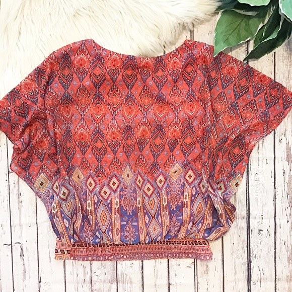 Roz & Ali flutter sleeve tank small - Picture 4 of 5